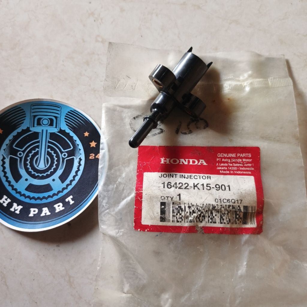 16422 - K15 - 901 Joint Injektor / Rumah Dudukan Injektor CB150R OLD 2013 Asli ORIGINAL HONDA AHM
