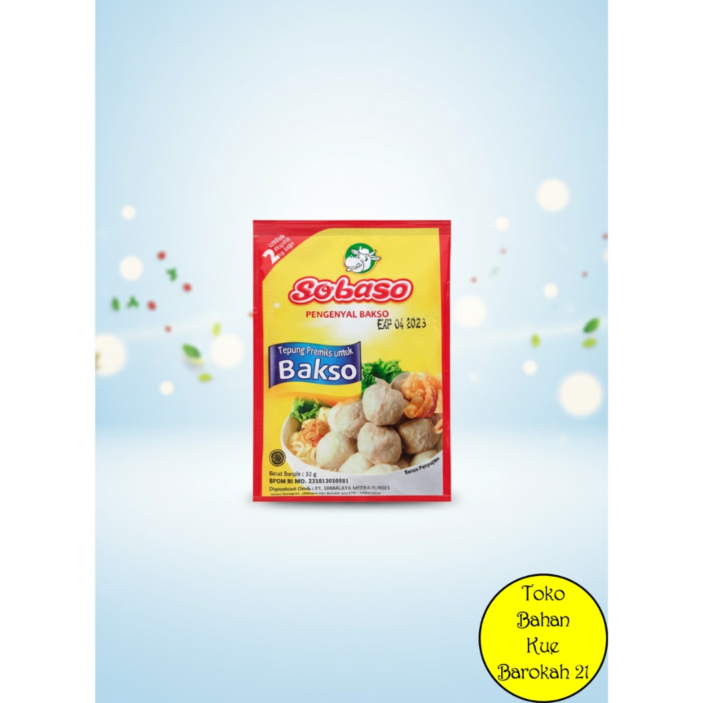 Tepung pengenyal bakso Sobaso 32 gram