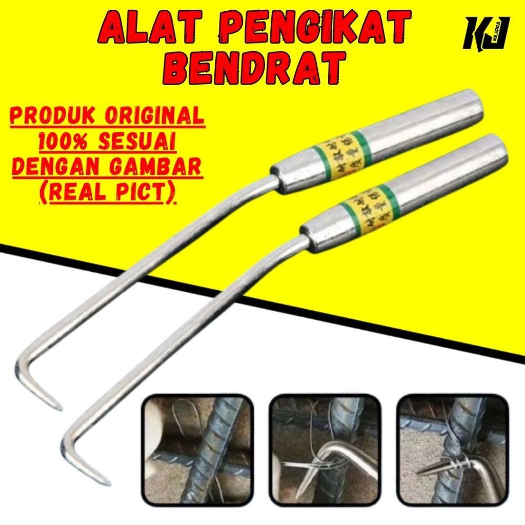 Alat Pengikat Bendrat Kawat Besi Beton Bendrat Kateha Pengunci Aman