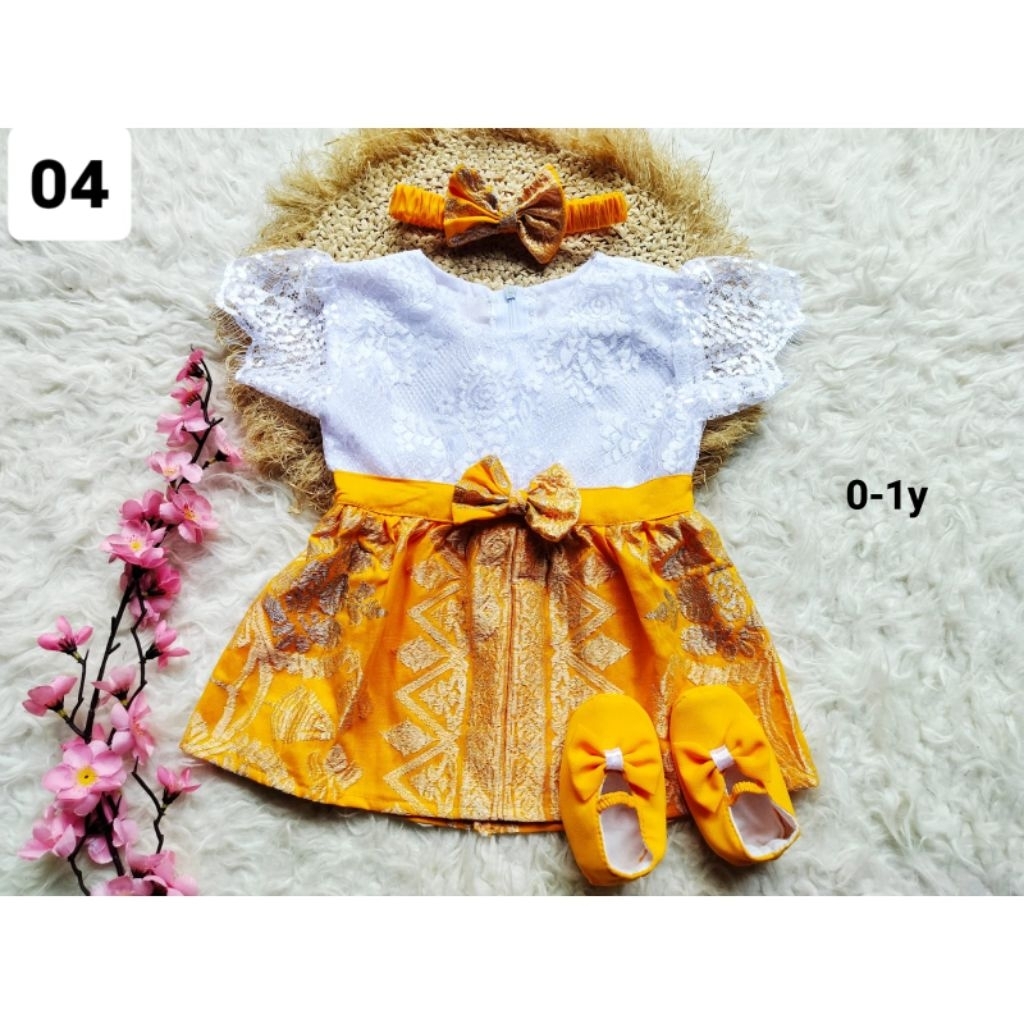 DRESS SONGKET BABY / DRESS BAYI ADAT BALI