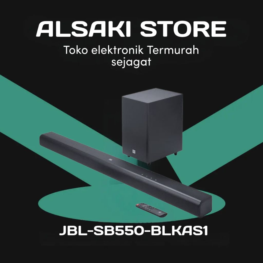 JBL CINEMA SOUNDBAR
JBL-SB550-BLKAS1