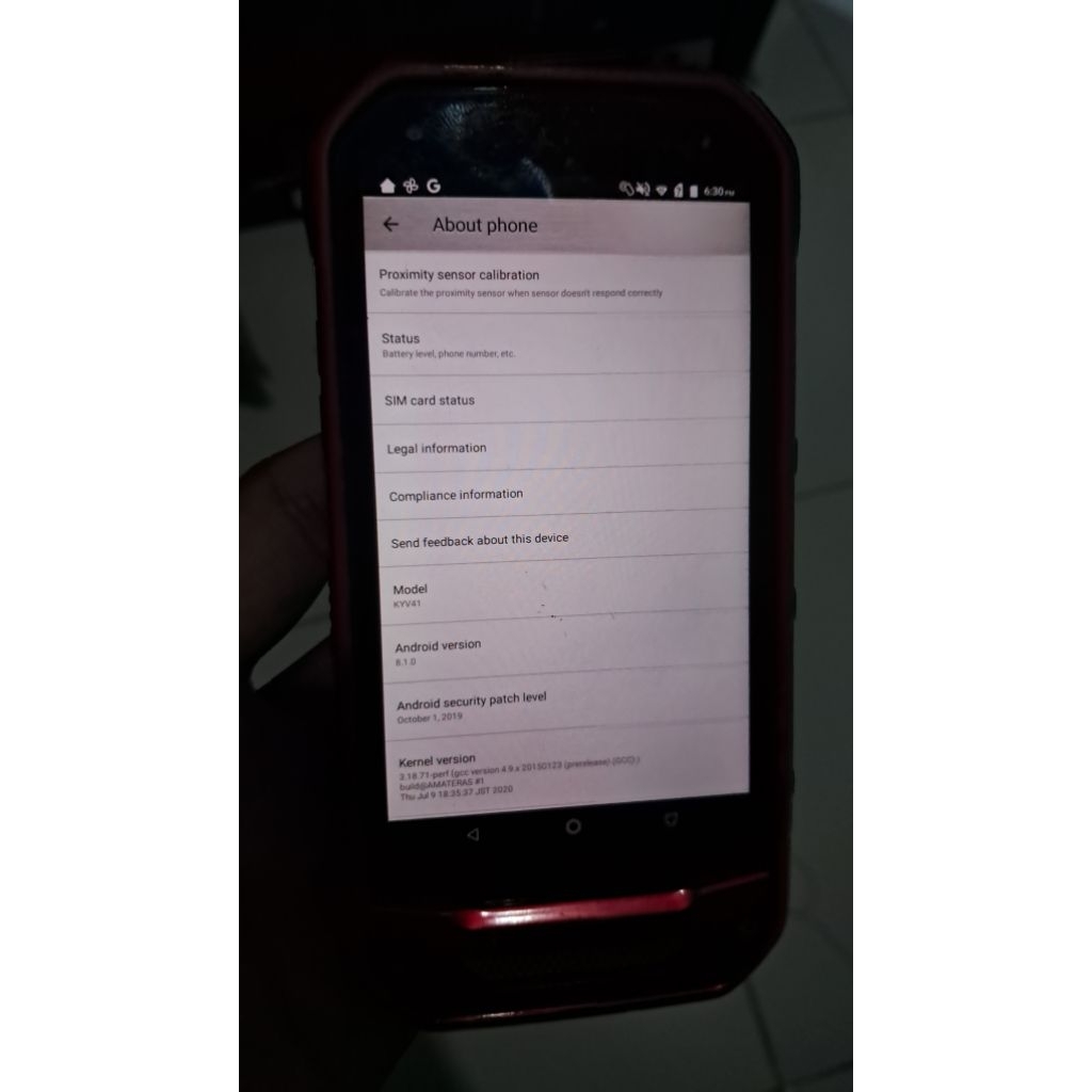 KYOCERA KYV 41 langka