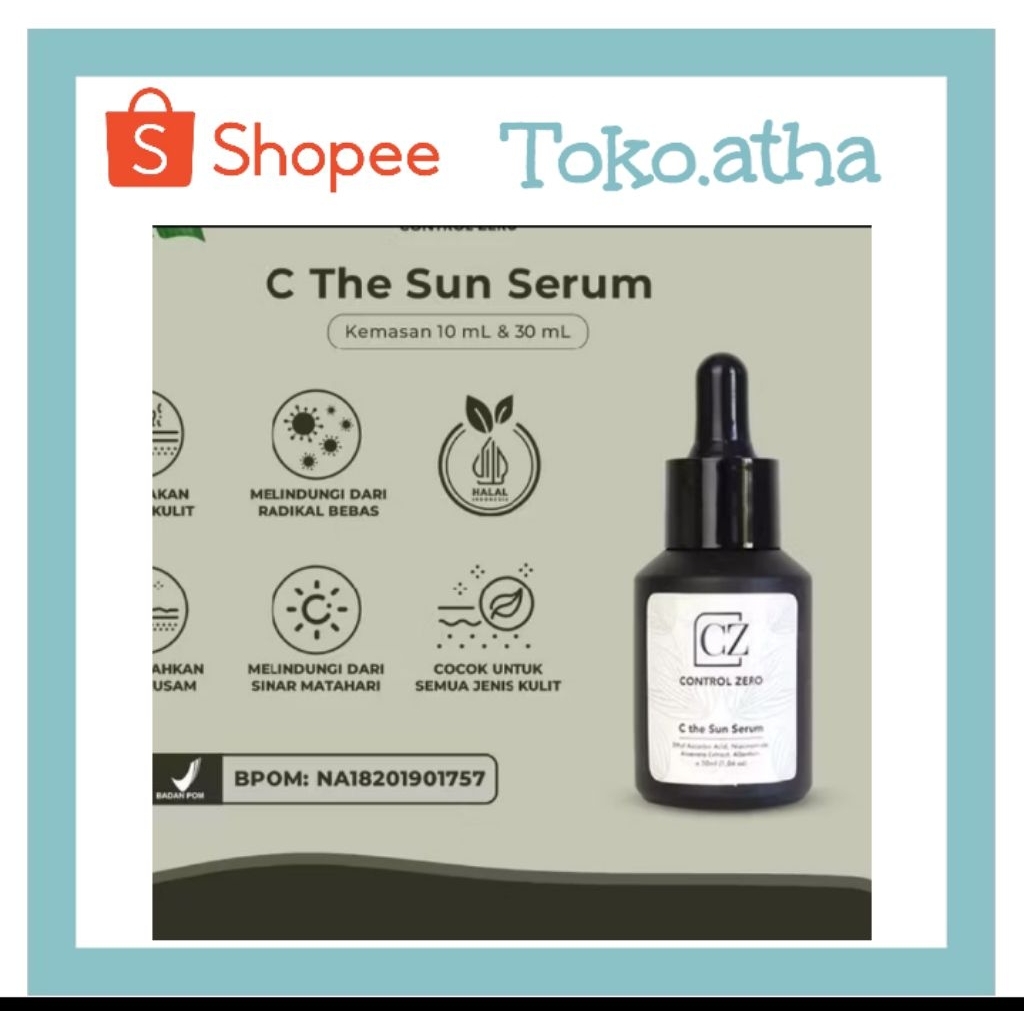c the sun serum zero control 30ml
