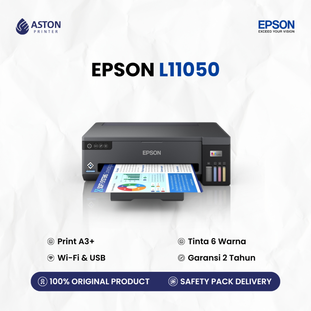 Printer Epson EcoTank L11050 - Printer A3+ Wireless