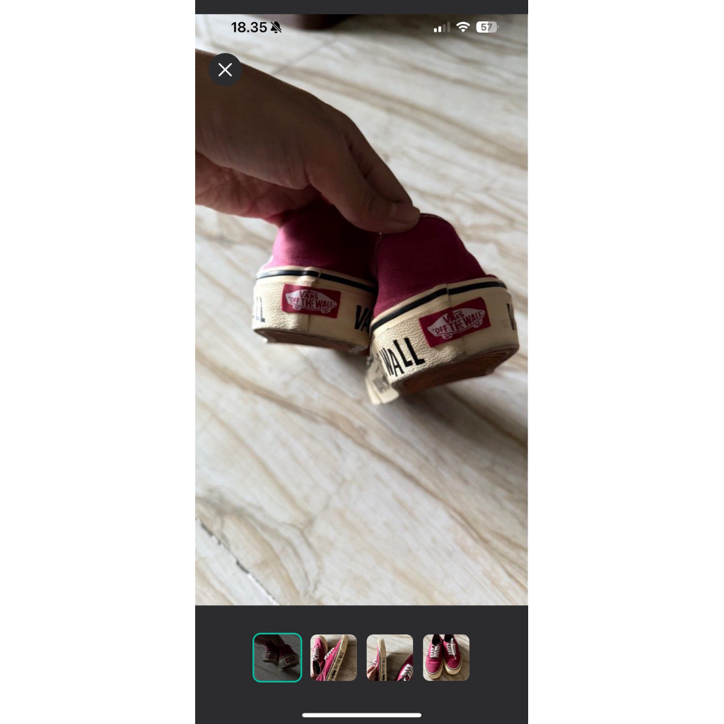 vans yusuke hanai merah