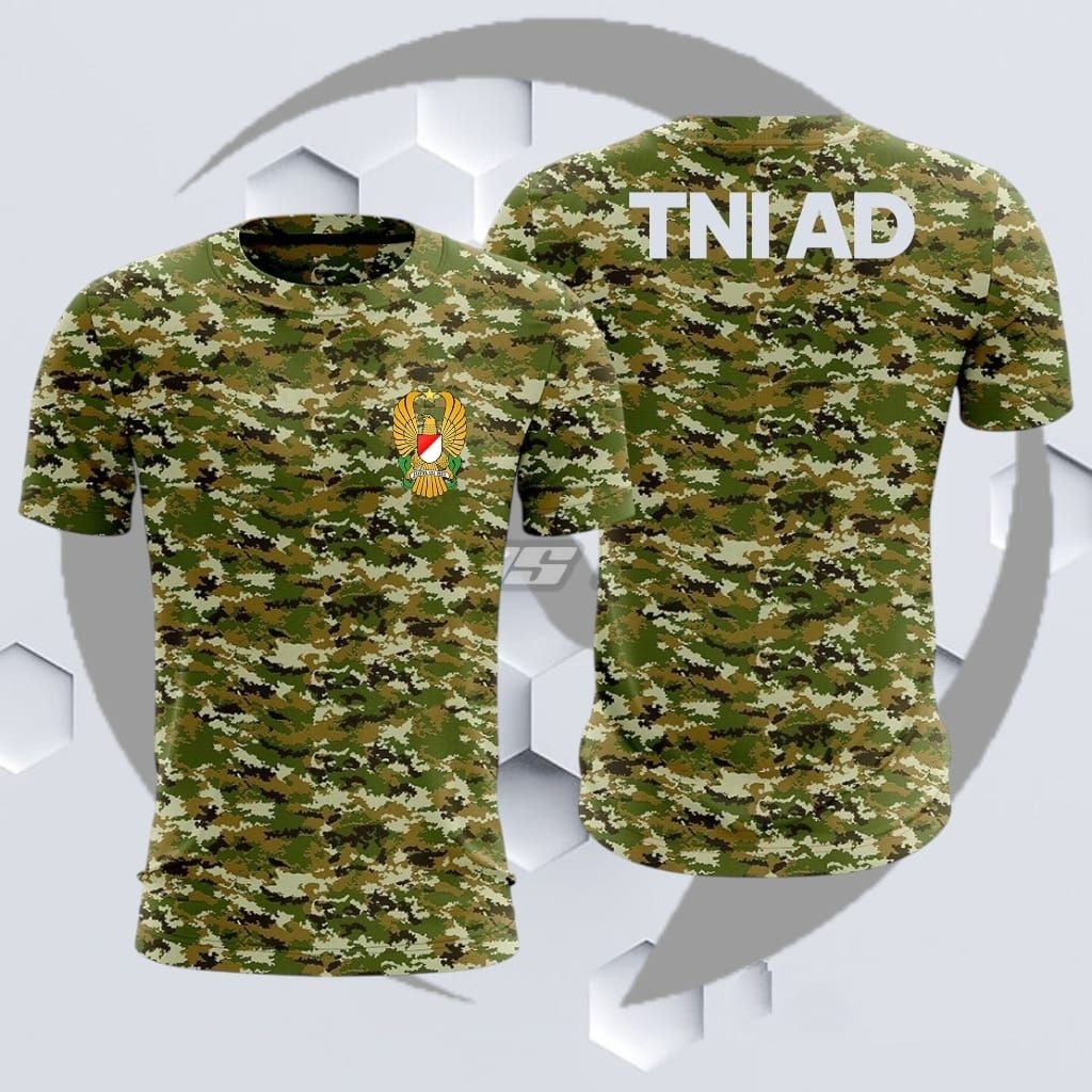 Kaos Jersey Loreng TERBARU || kaos loreng TNI AD new