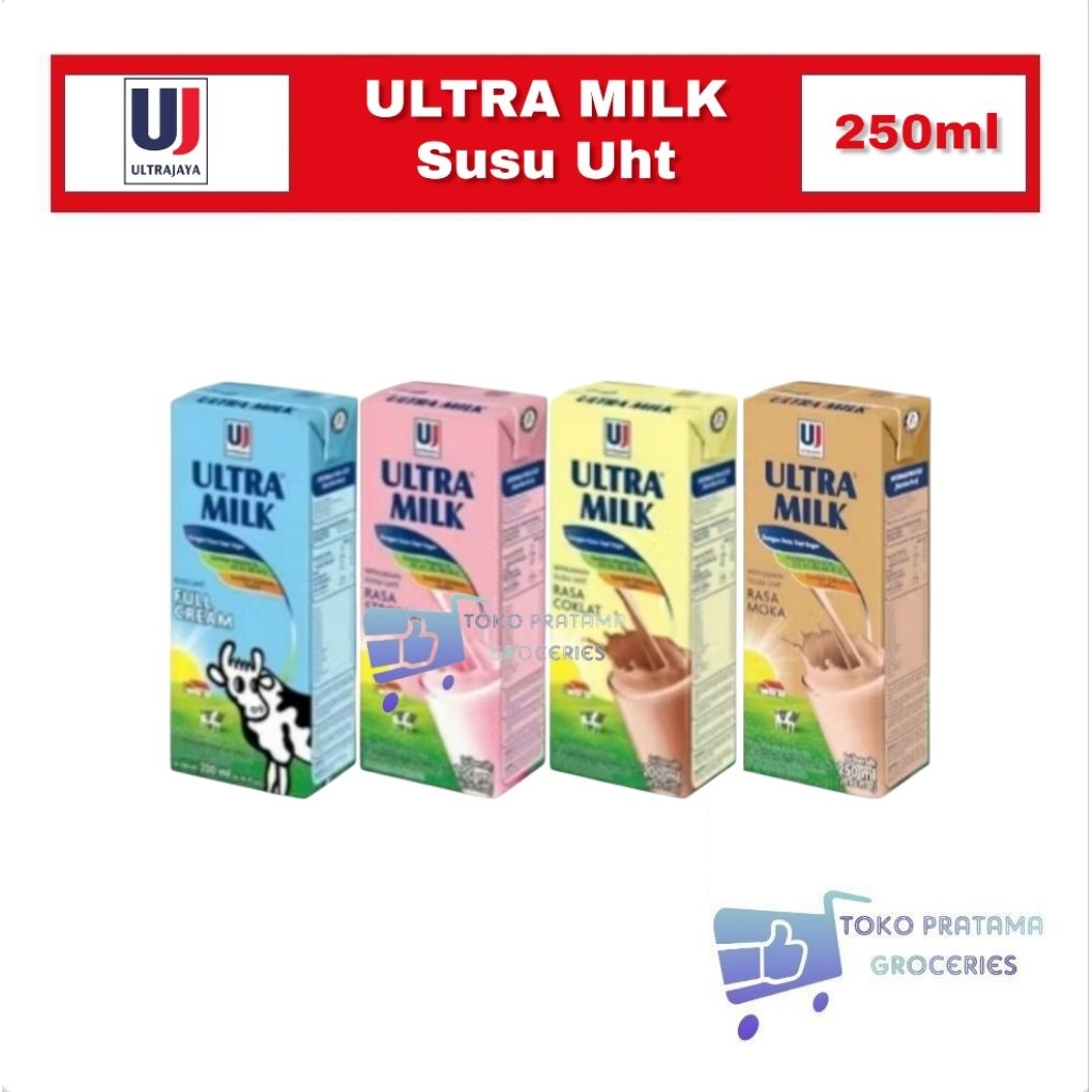 Ultra Milk Susu Uht 250ml