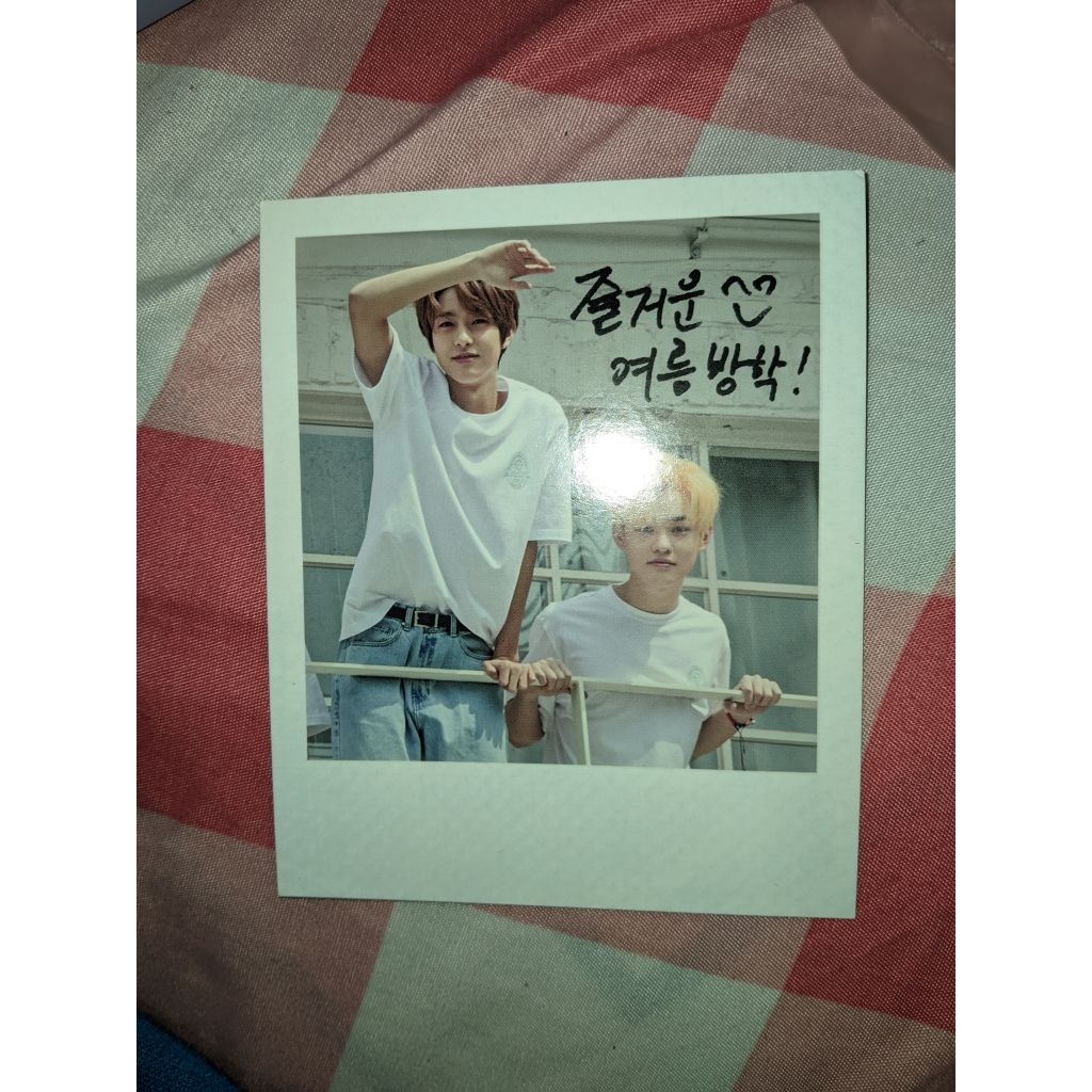 Polaroid kit season greeting's summer vacation 2019 RENJUN&CHENLE