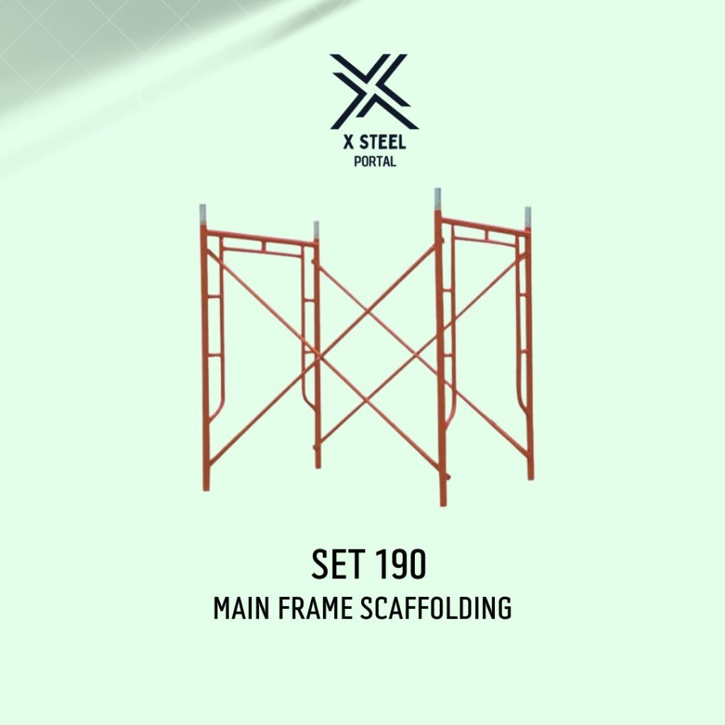 Set Main Frame 190 Scaffolding Steger