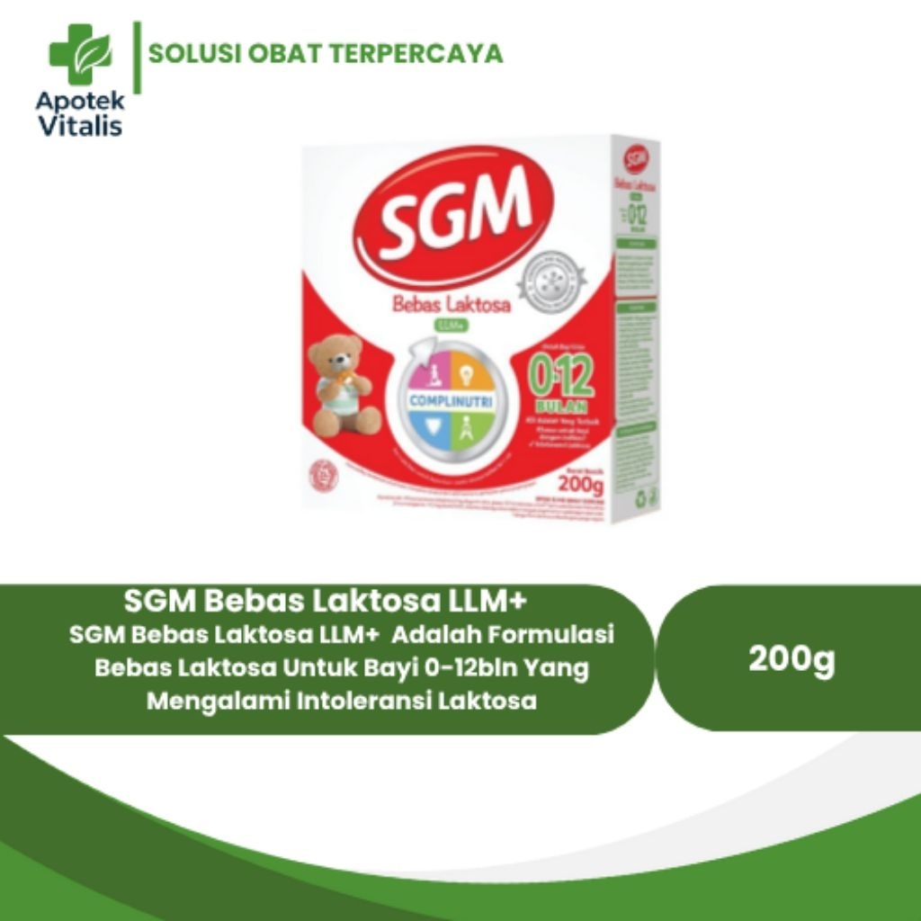 SGM Bebas Laktosa LLM+ 200g