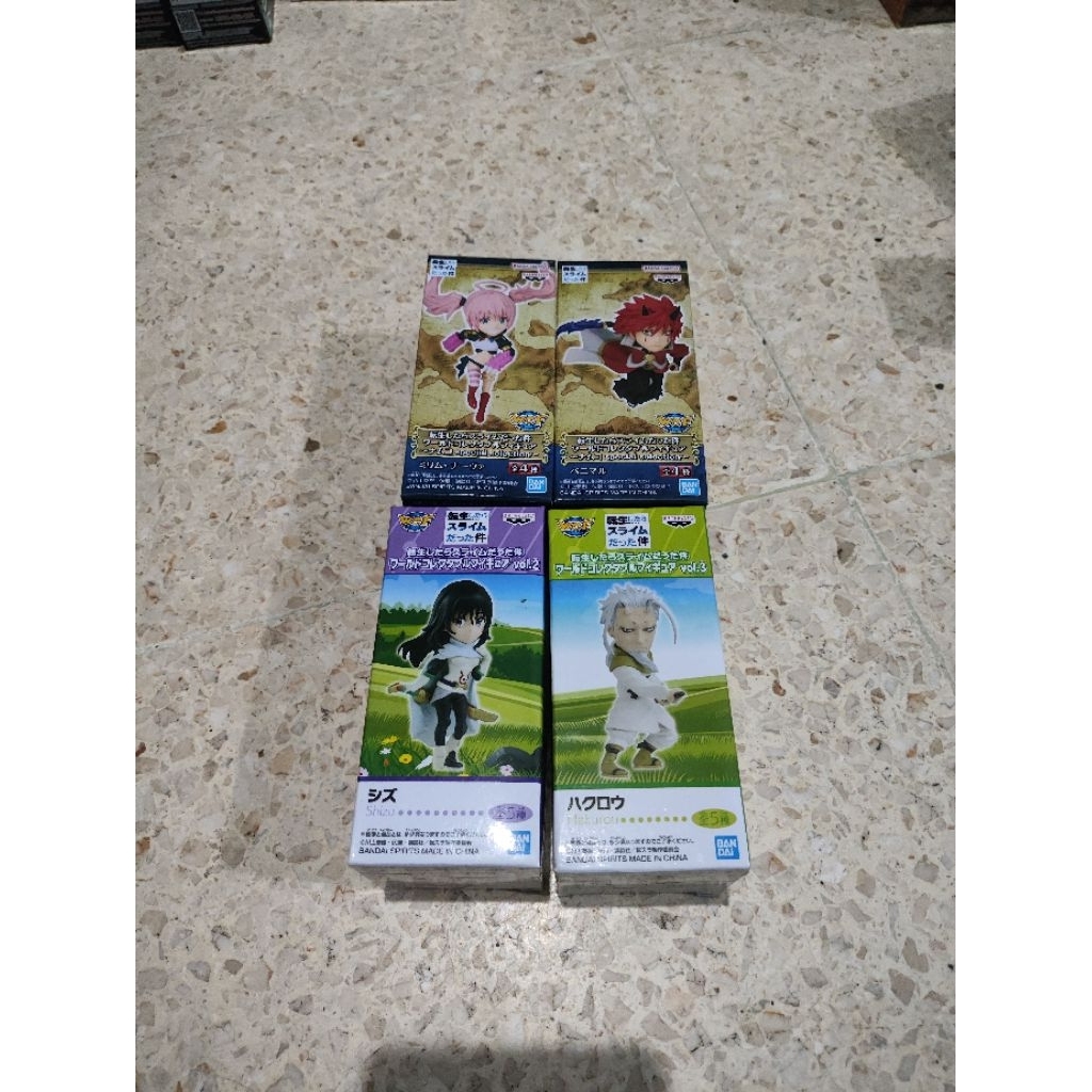 Wcf Hakurou wcf Milim Minerva wcf Benimaru wcf Shizue Izawa tensura rimuru original banpresto