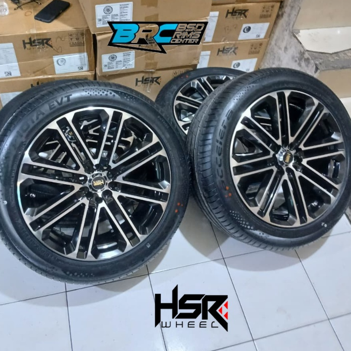 paketan velg plus ban mobil 225 50 r18 cocok untuk hrv xpander camry voxy dll