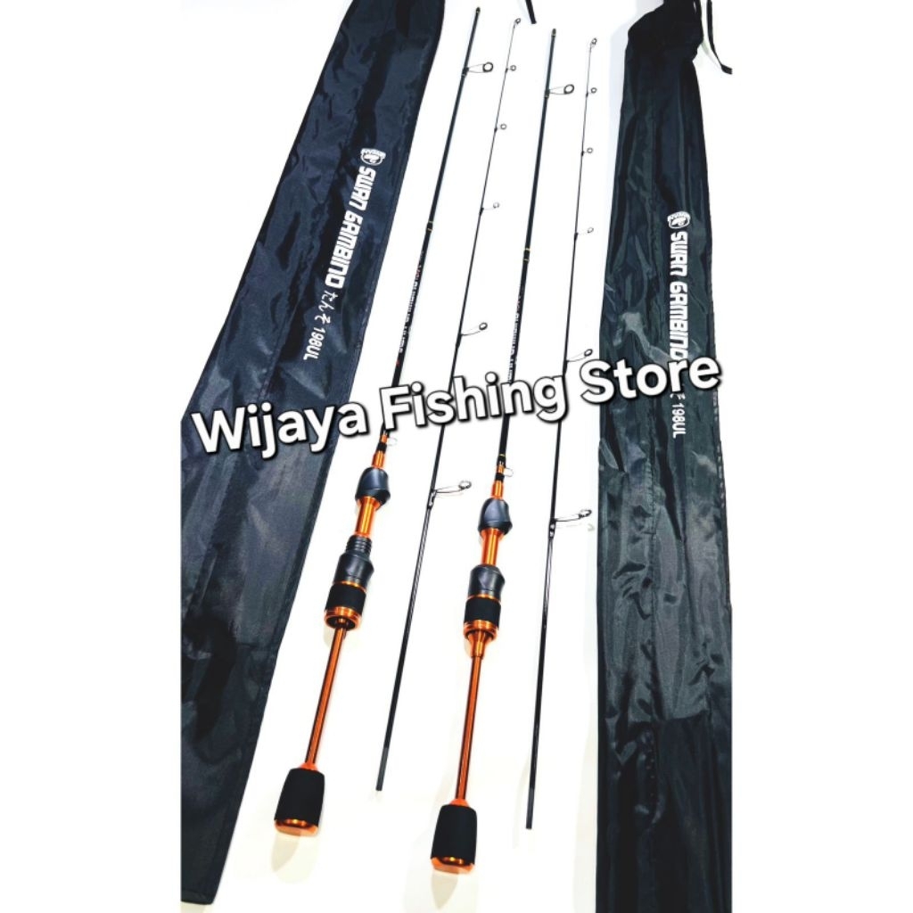 Joran Pancing UL Swan Gambino 198 210 ATASAN CARBON SOLID