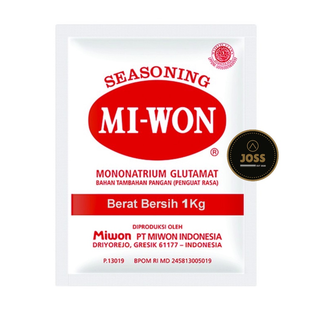 MIWON Seasoning 1kg / Penyedap Makanan MSG MIWON