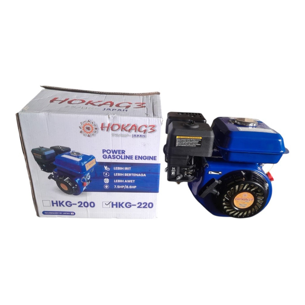 MESIN PENGGERAK HOKAG3 GX220 8,5HP ENGINE BENSIN MESIN PENGGERAK SERBAGUNA
