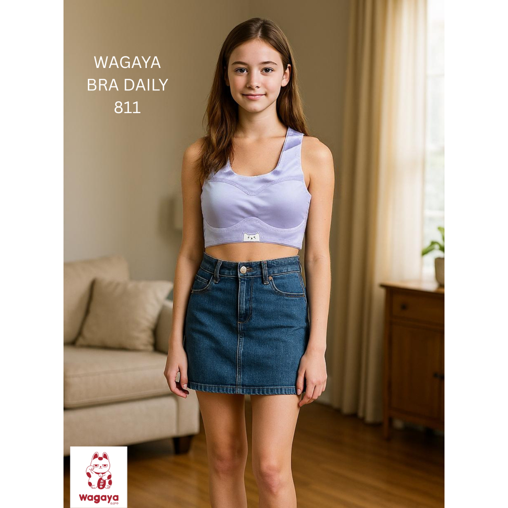 MINISET WAGAYA 811 MINISET / BRA ABG REMAJA  - Model Seamless