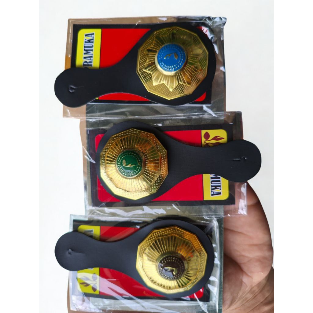 Tanda Jabatan Mabiran Mabigus Mabicab Pramuka Tumpuk 3
