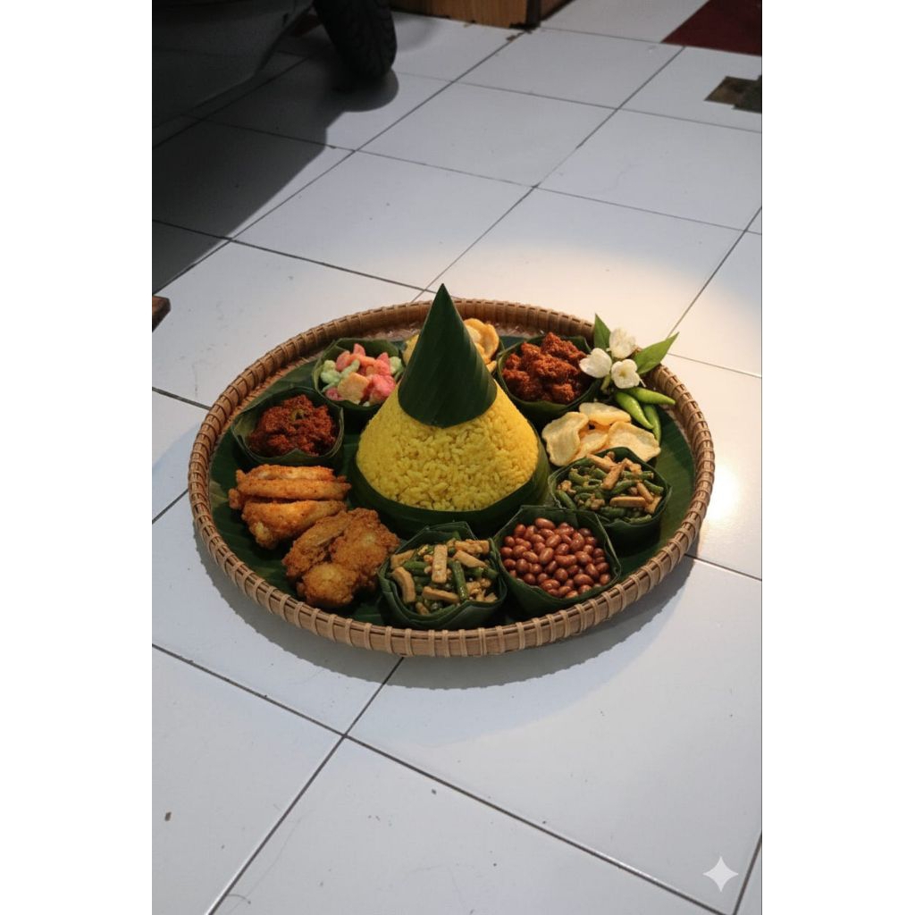 TAMPAH BAMBU / NAMPAN BAMBU / NYIRU TUMPENG NAMPAH ORIGINAL