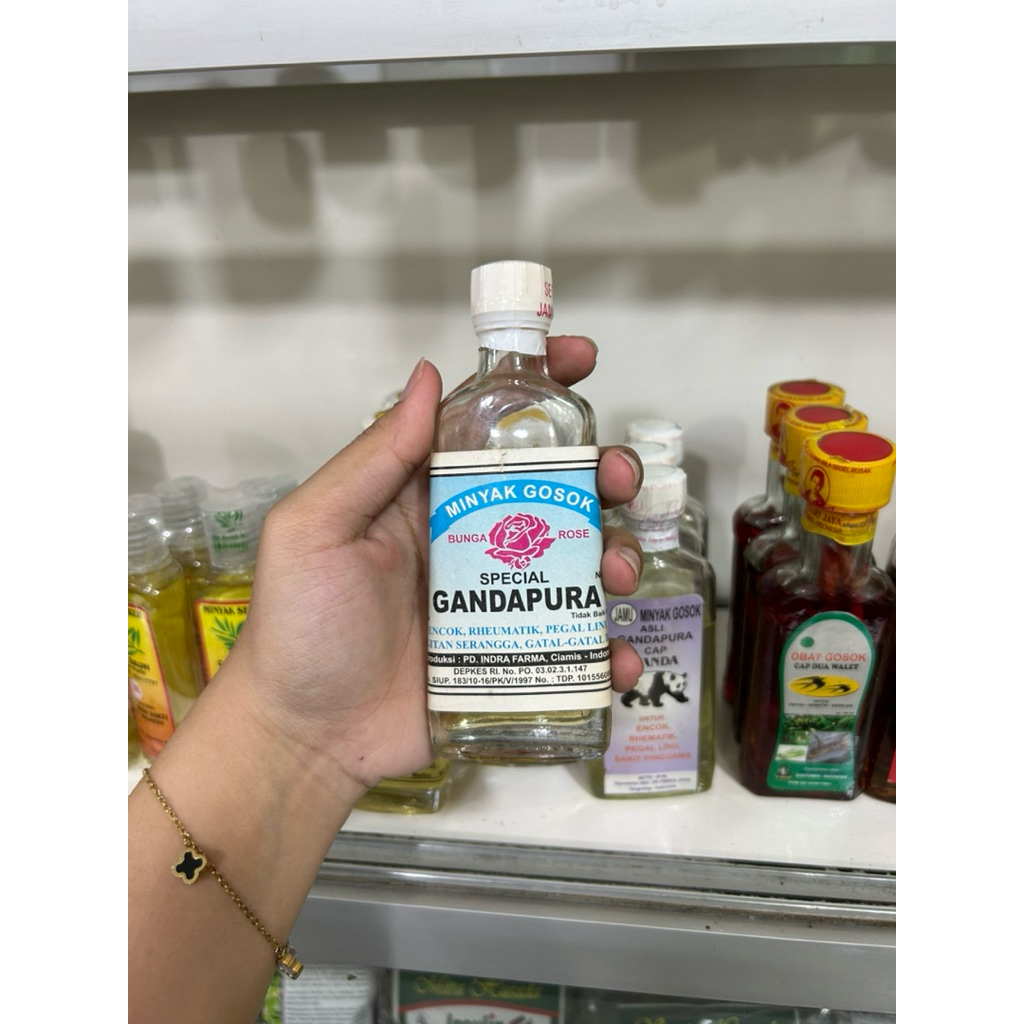minyak gandapura rose asli