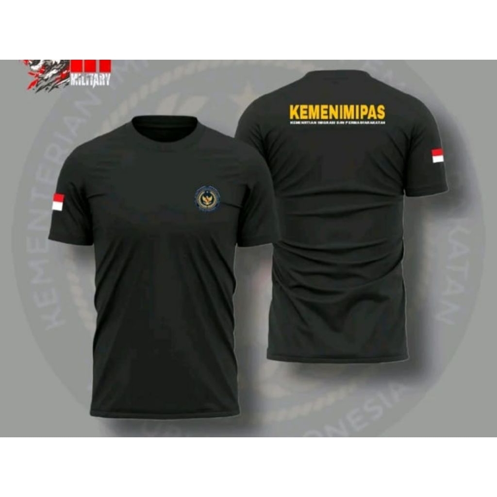 Kaos Kemenimipas Kaos Distro Unisex