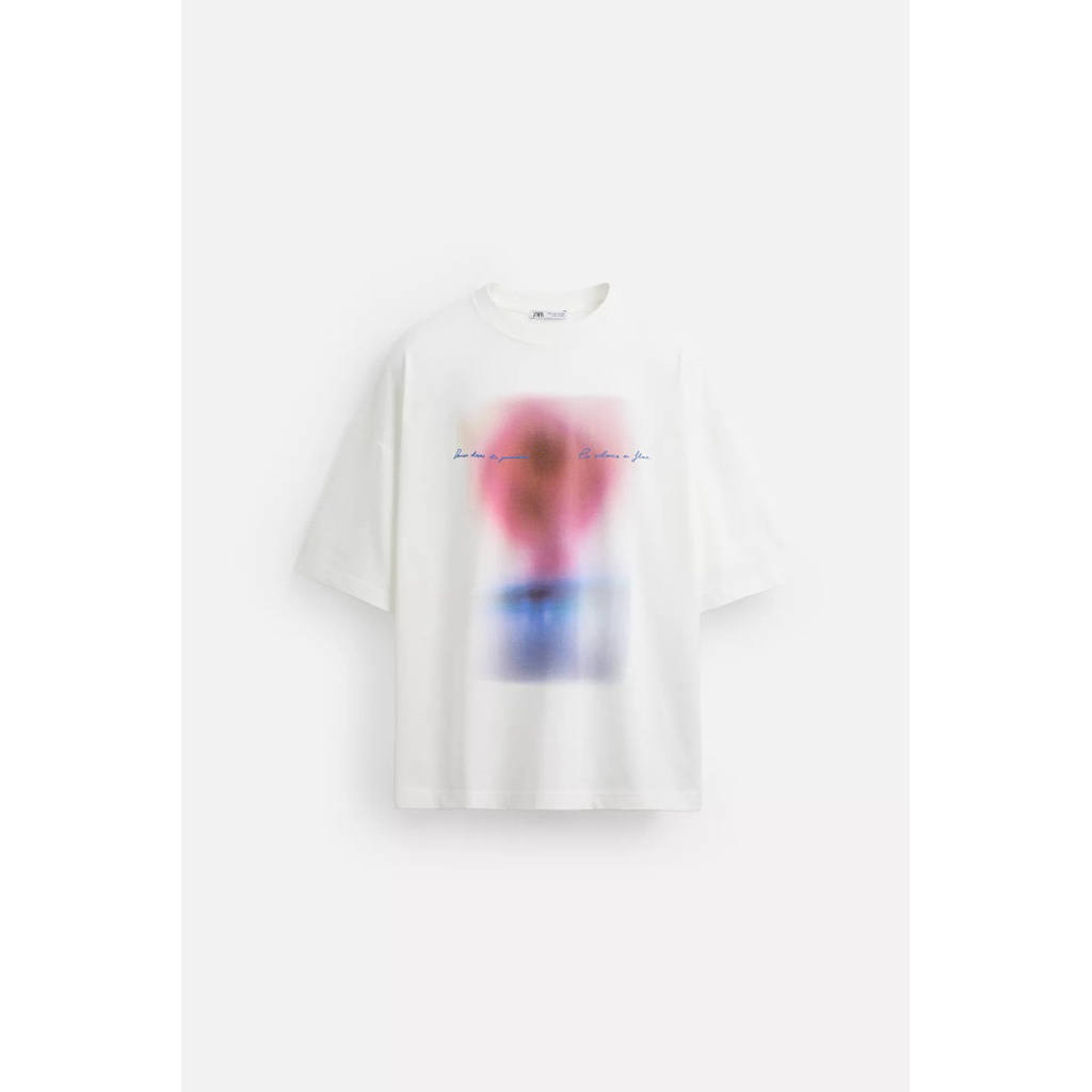 ZARA TEE PRINT ART