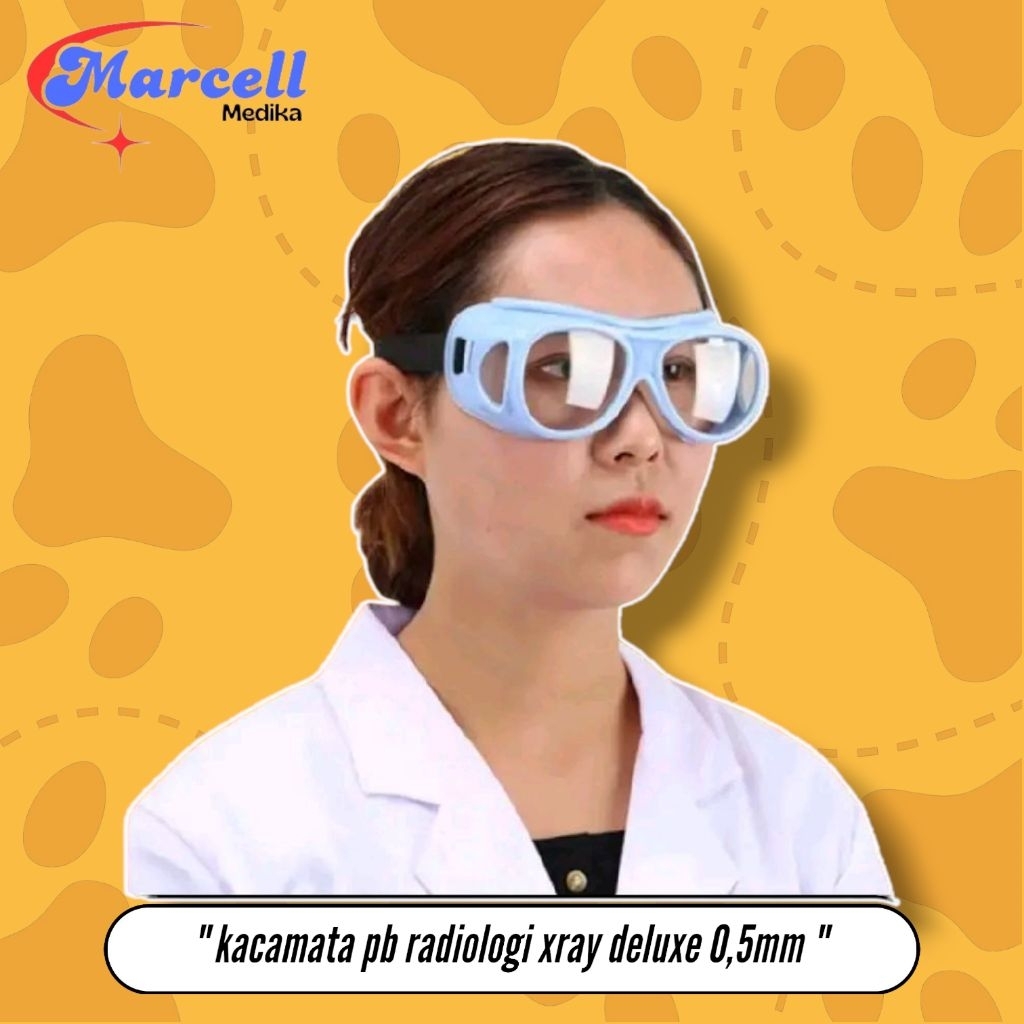 KACAMATA PB RADIOLOGI XRAY DELUXE 0,5mm / PROTECTIVE GLASSES DELUXE XRAY 0,5mm
