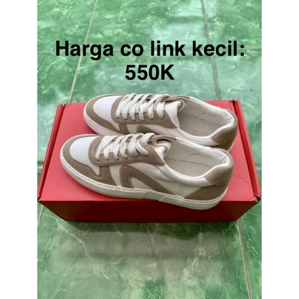 Original Sepatu Marks & Spencer Lace Up Contrast Detailing Trainers Baru Size 6