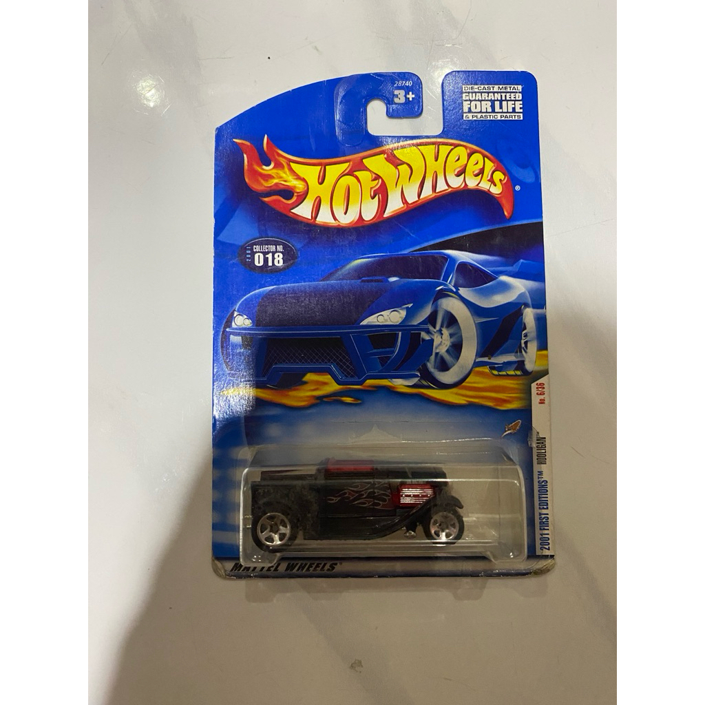 hot wheels hooligan blue card