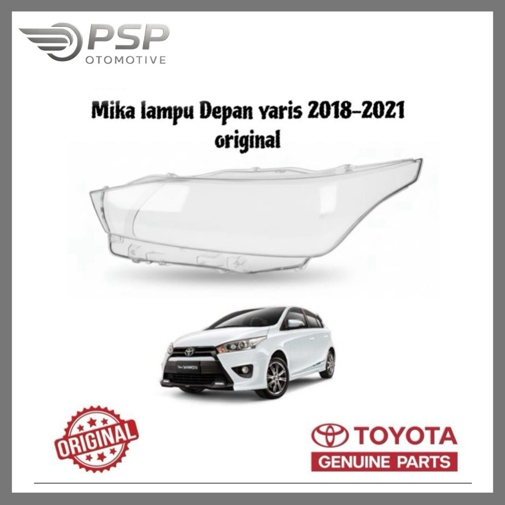 Mika headlamp lampu depan Toyota  yaris 2018 2019 2020 2021 original kanan atau kiri