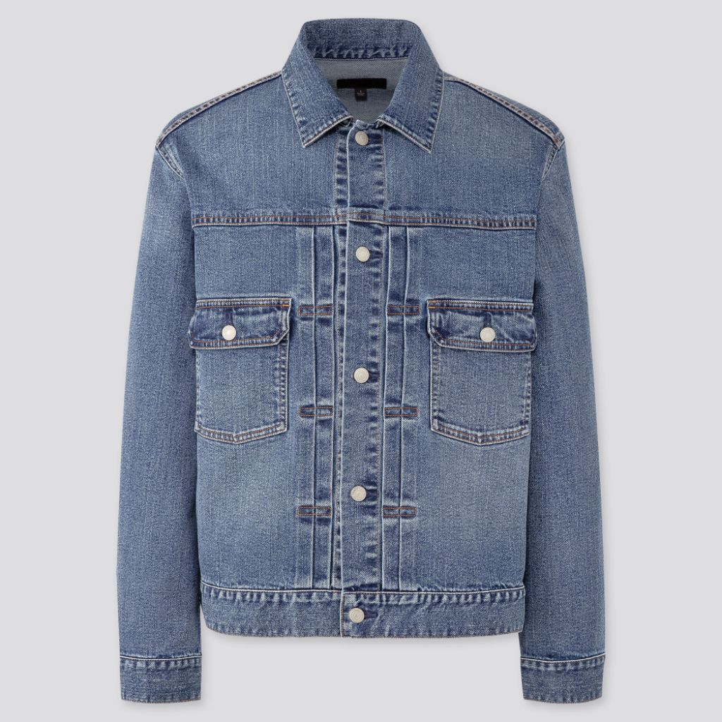 UNIQLO TYPE 2 DENIM TRUCKER JEANS NOT GU