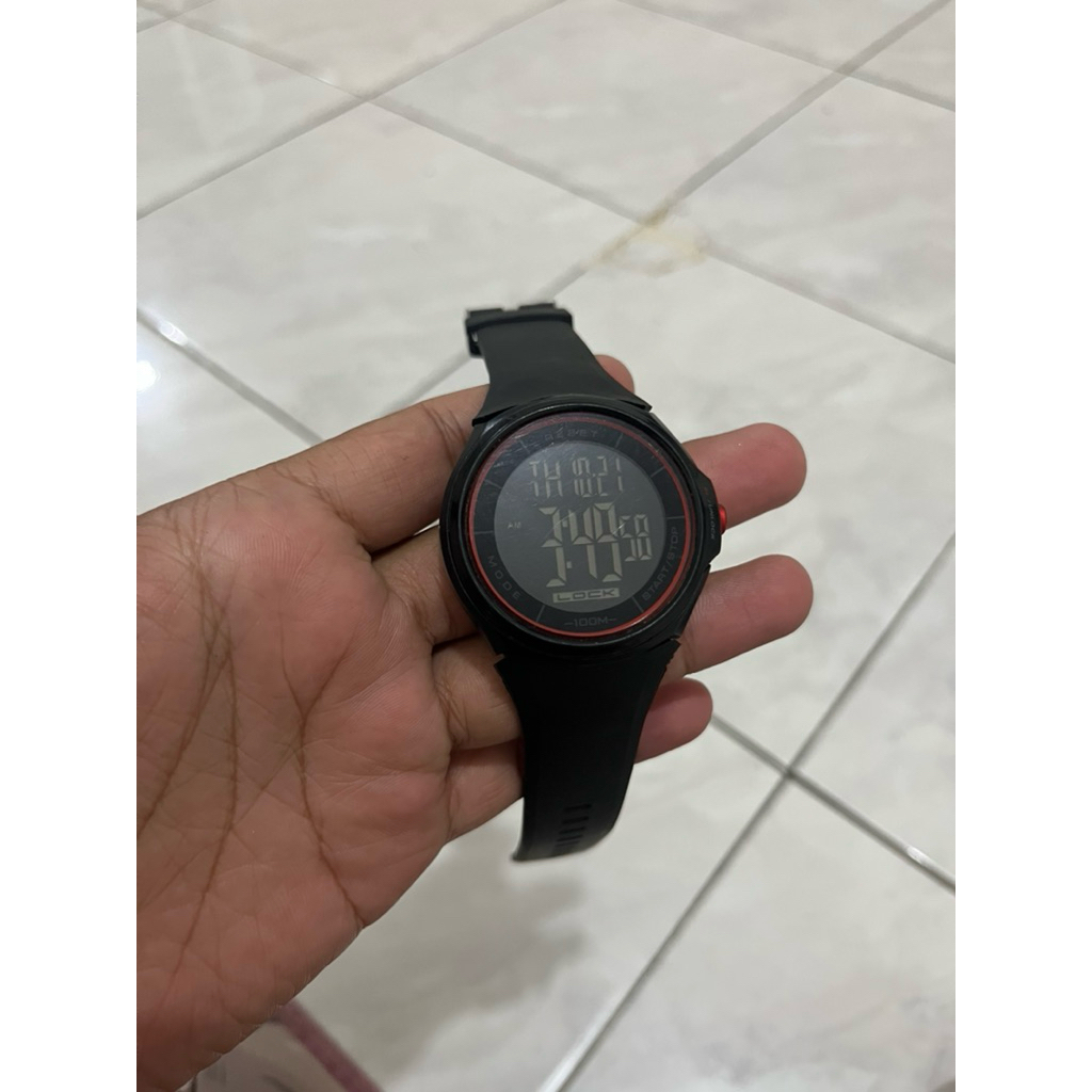 jam tangan eiger touchscreen second ori preloved