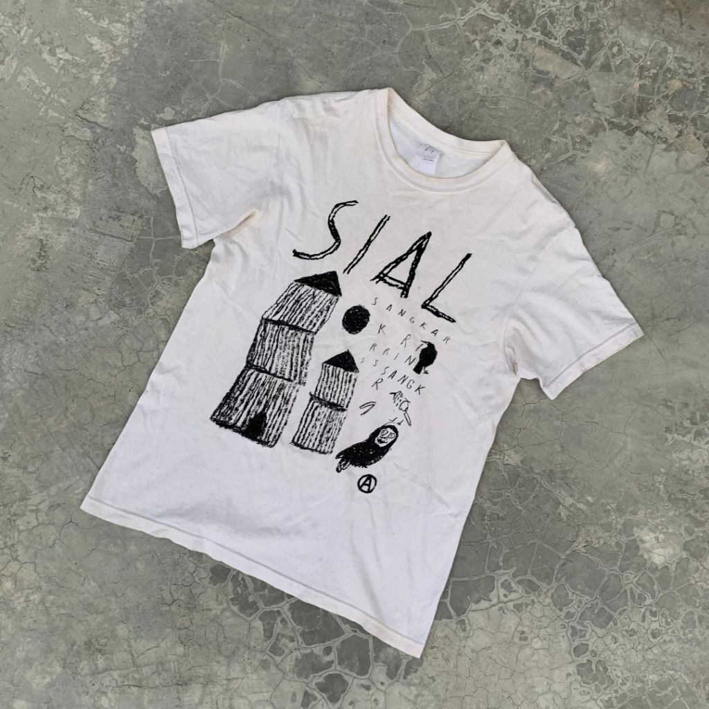 Kaos Band Hardcore Punk SIAL "Sangkar"