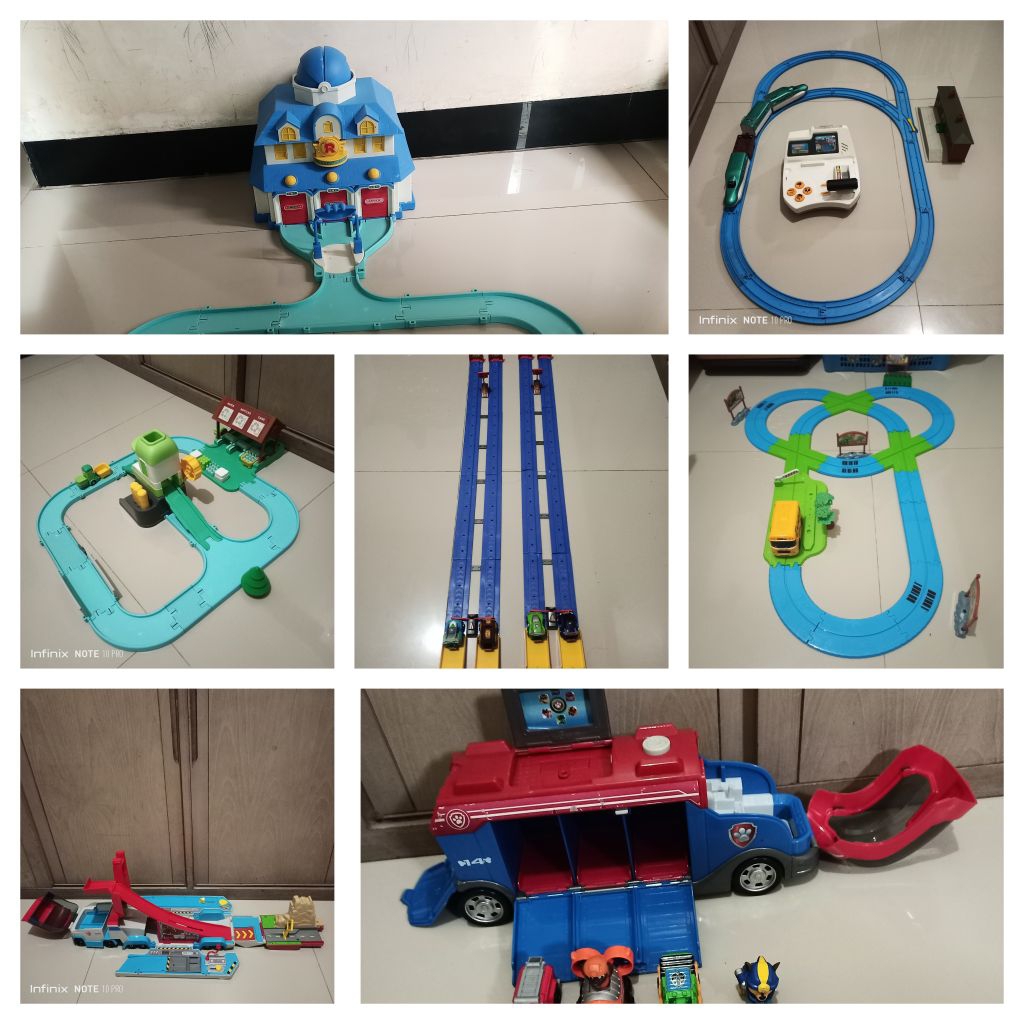 Track Robocar Poly, Vtech Train