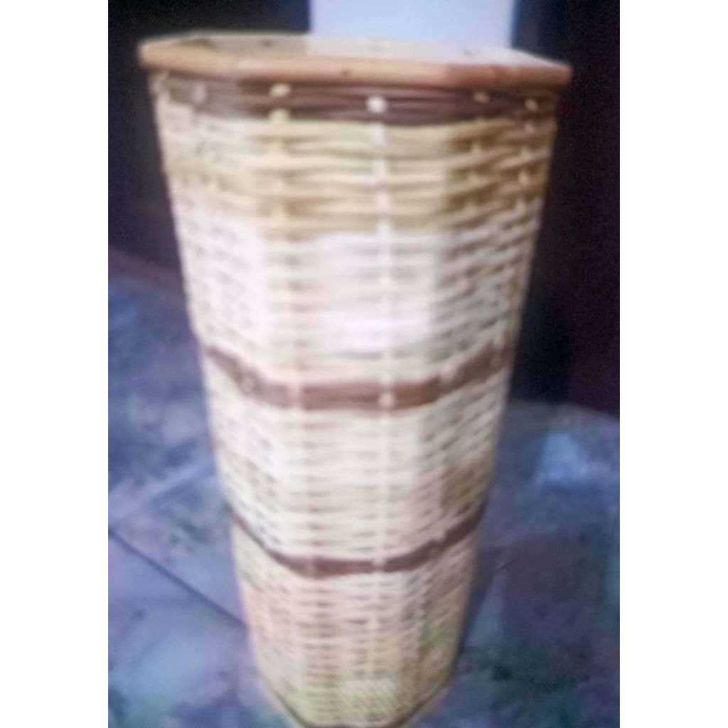 pot tinggi rotan # pot sudut# pot bunga