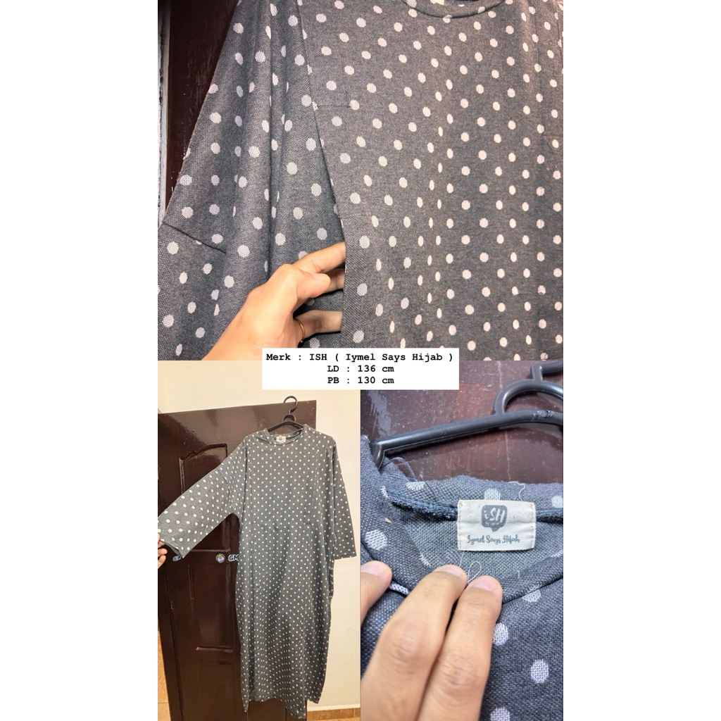 Preloved Dress ISH (Iymel Says Hijab)