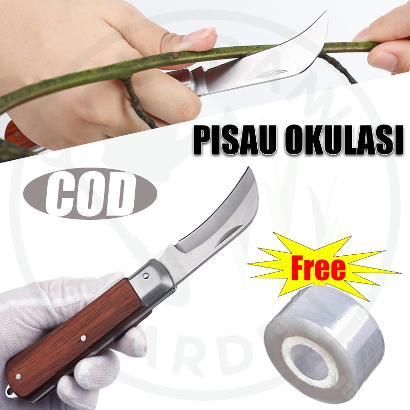 Pisau Lipat Okulasi/Pisau Okulasi / Pisau Grafting / Pisau Stek- Cangkok Tanaman