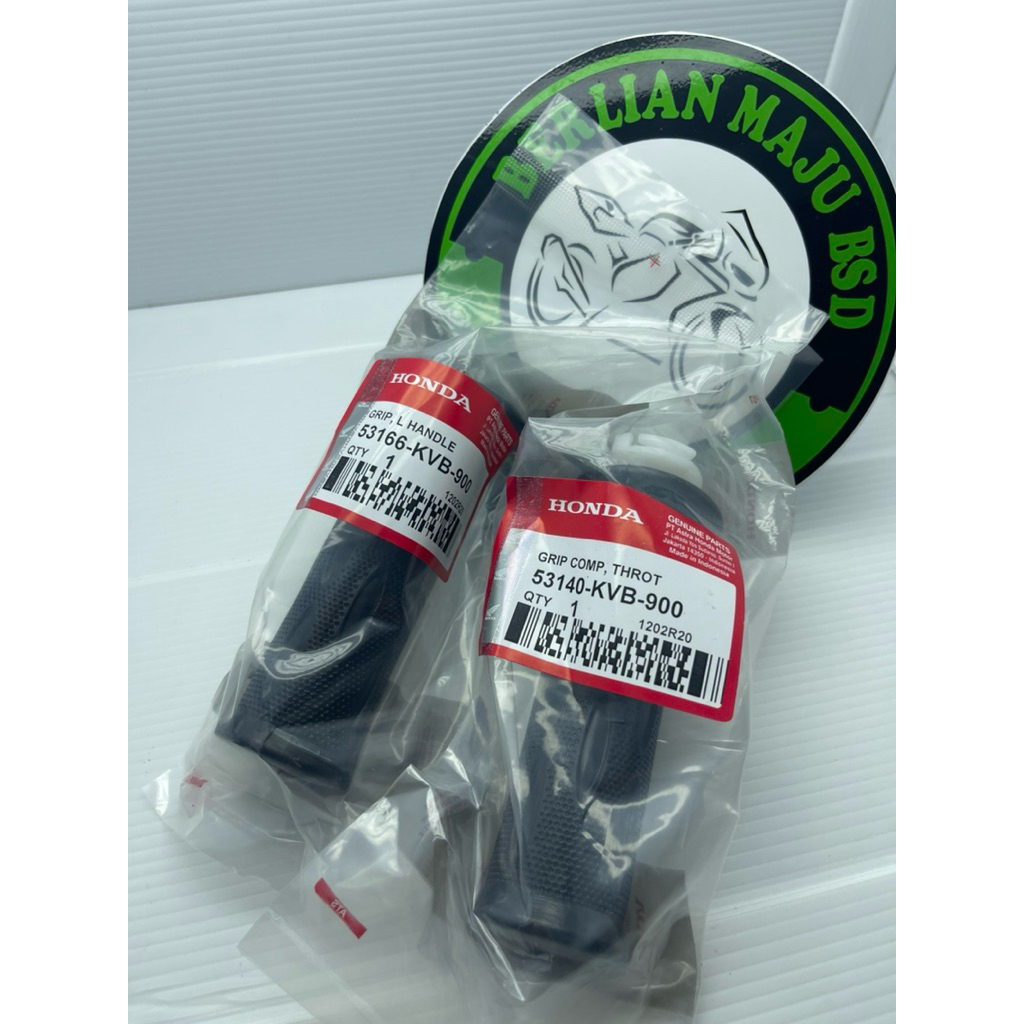 53166-KVB -900/53140-KVB-900 Grip handfat+ Pipa Gas HONDA Beat spacy Vario 110 CW old Lama Scoopy Ca