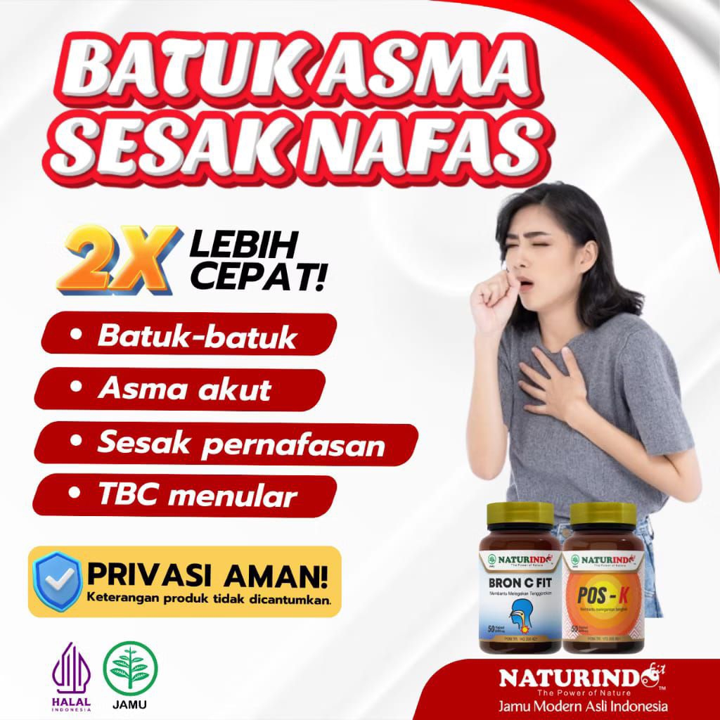 BRON C FIT atasi flek paru