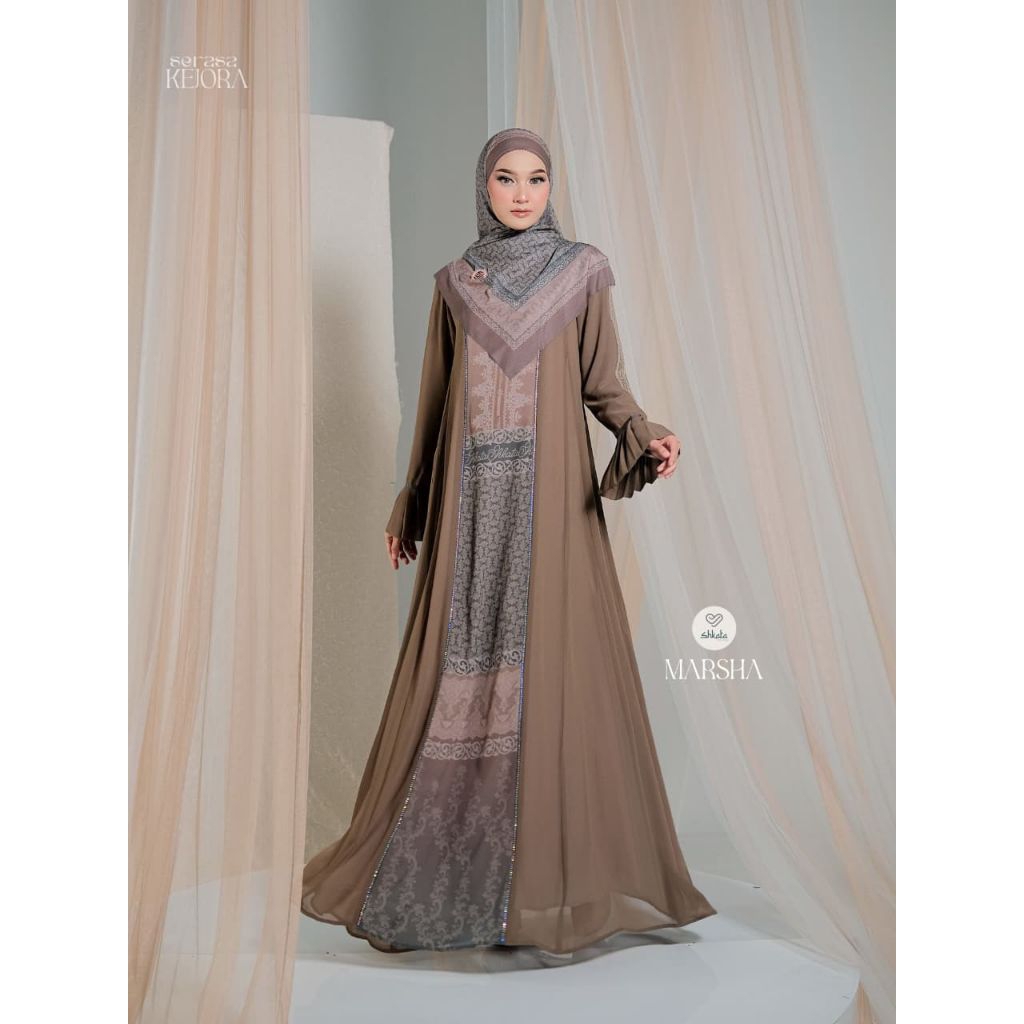 Premium Marsha series by shkata gamis kerudung