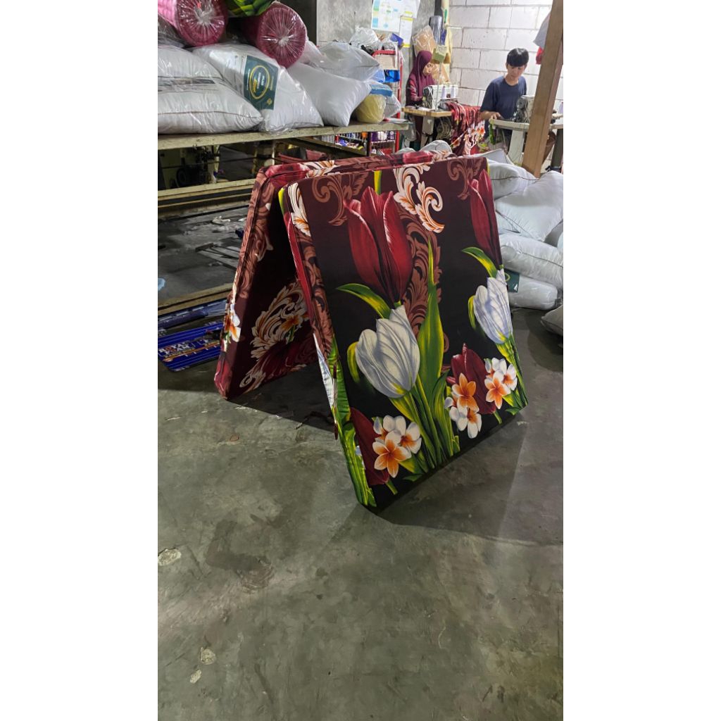 kasur lipat 2/kasur busa /kasur empuk