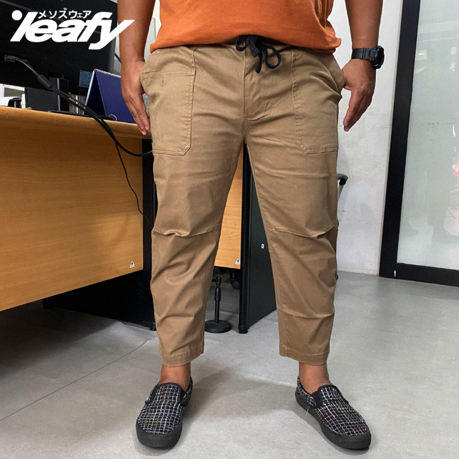 LEAFY SIRWAL HS - 014 BIG SIZE / CELANA JUMBO DEWASA / SIRWAL ANGKLE PANTS / CELANA CINGKRANG