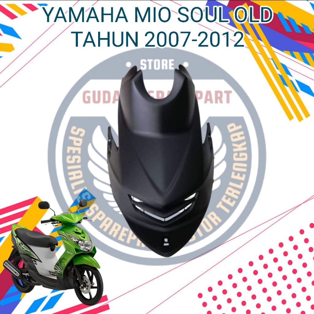 COVER BODI KASAR MIO SOUL, Cover tengki mio soul karbu, Tutup mesin mio soul karbu tahun 2008-2012