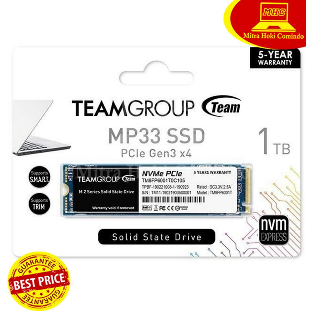 SSD TEAM 1TB SSD NVME TEAM MP33 1TB M.2 NVMe