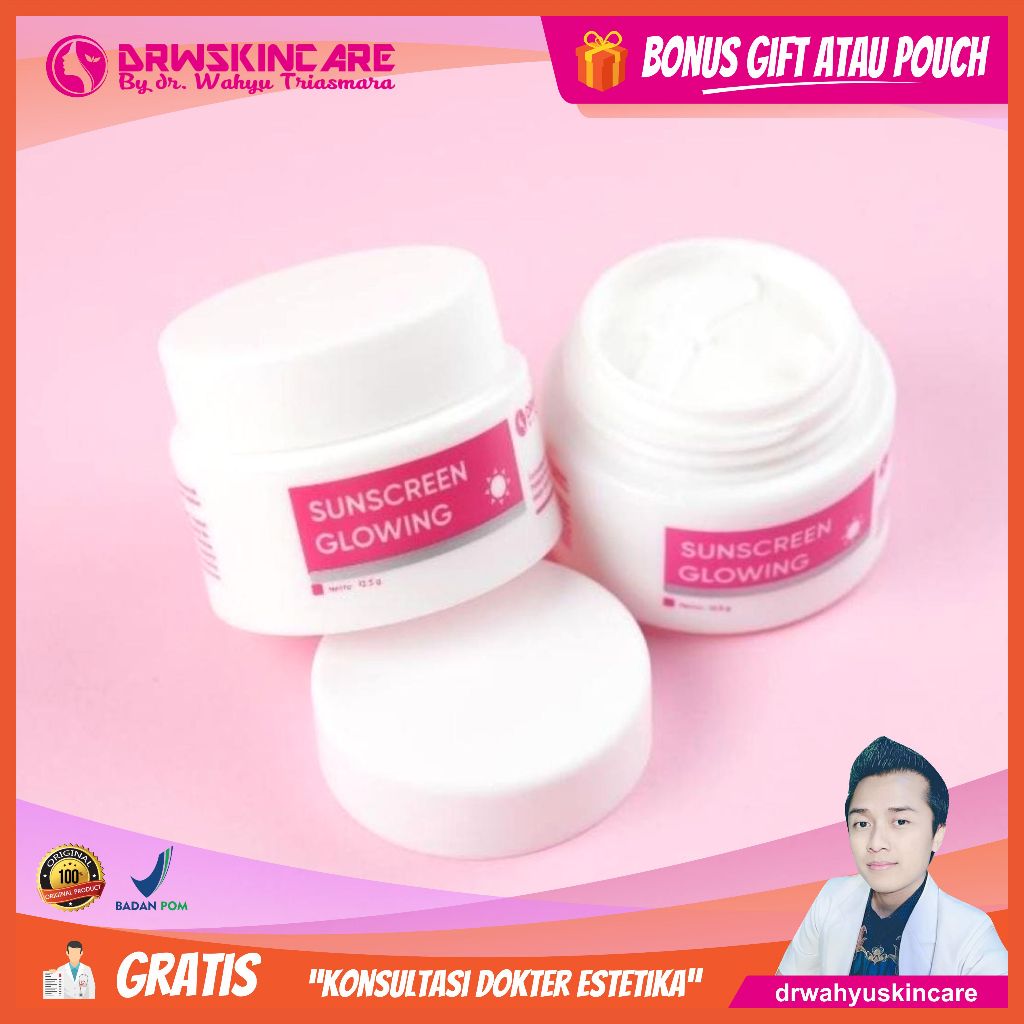 Cream Siang / Sunscreen Pemutih / Sunscreen Whitening khusus flek hitam Drw Skincare Original