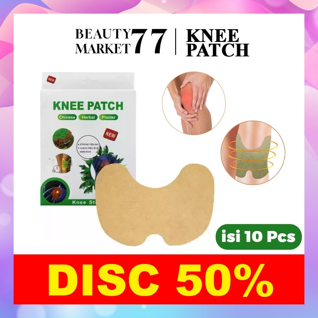 KOYO LUTUT KNEE PATCH NYERI SENDI MEREDAHKAN NYERI LUTUT AKIBAT CEDERA OLAH RAGA 1 BOX ISI 5 PASANG