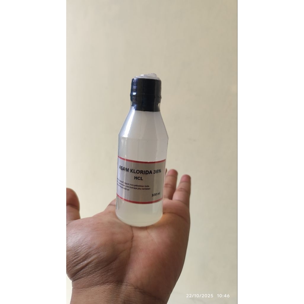 costum ukuran zat kimia - HCL 36% 50ml