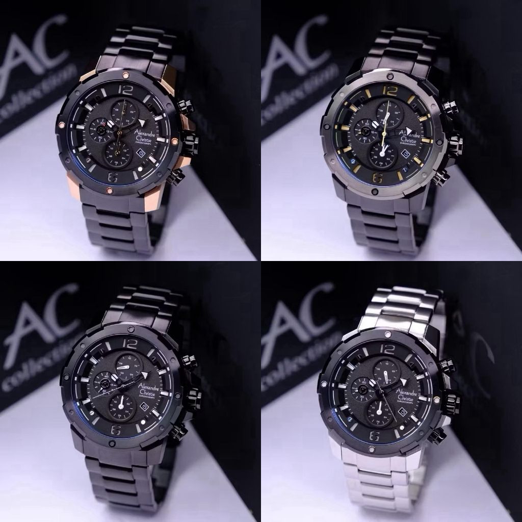 Jam Tangan Pria Alexandre Christie 6410 AC6410 6410MC [[ORIGINAL]]