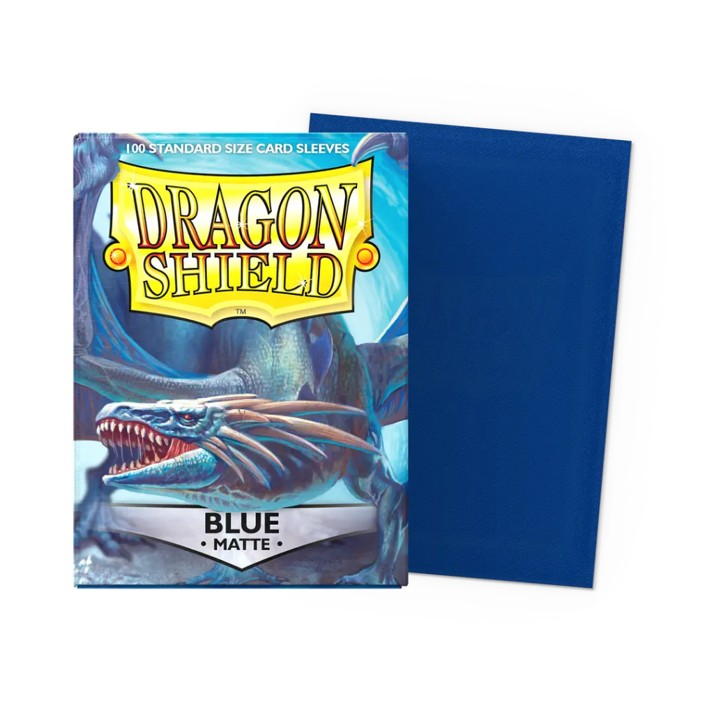 Dragon Shield Sleeve Standard Size Card Sleeve - Blue Matte