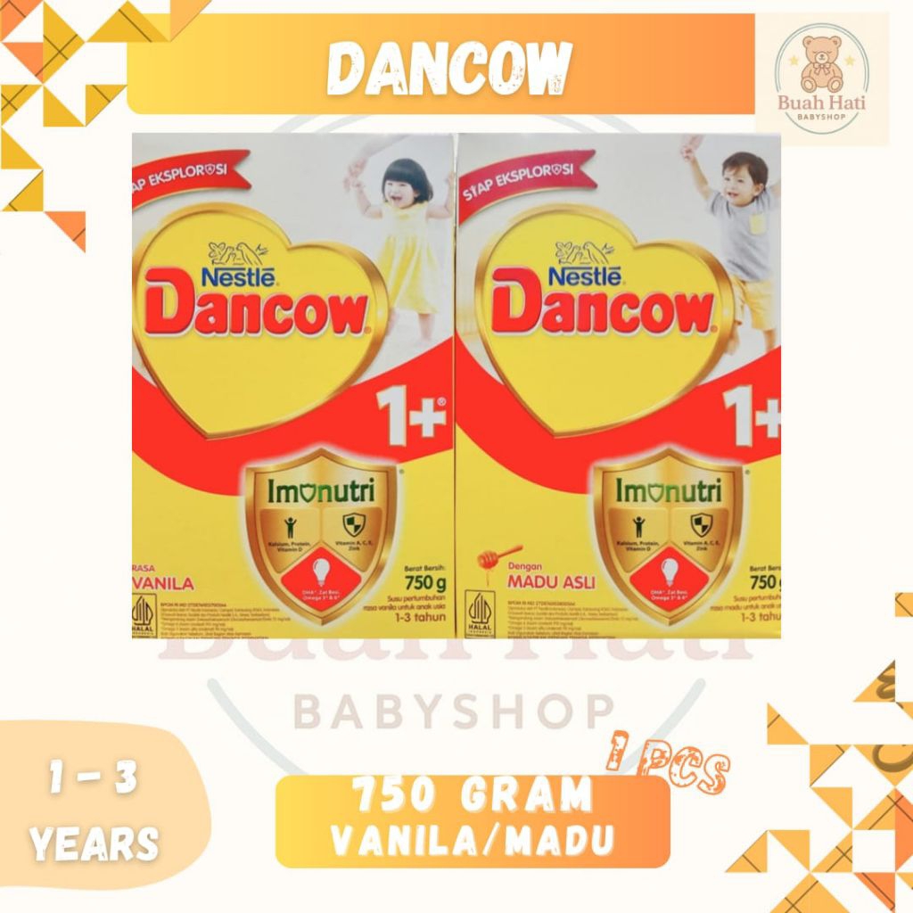 Dancow 1+ Madu/Vanilla 750gr