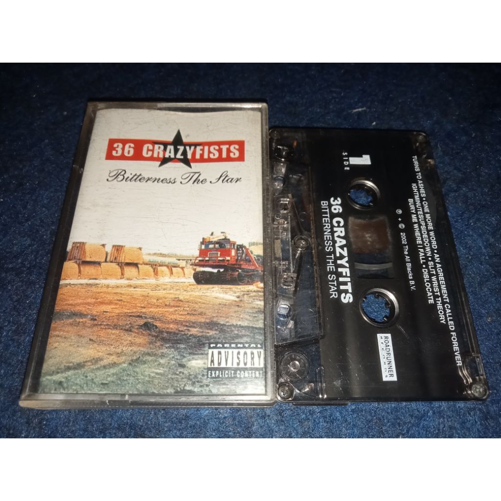 Kaset 36 CRAZYFISTS - Bitterness The Star